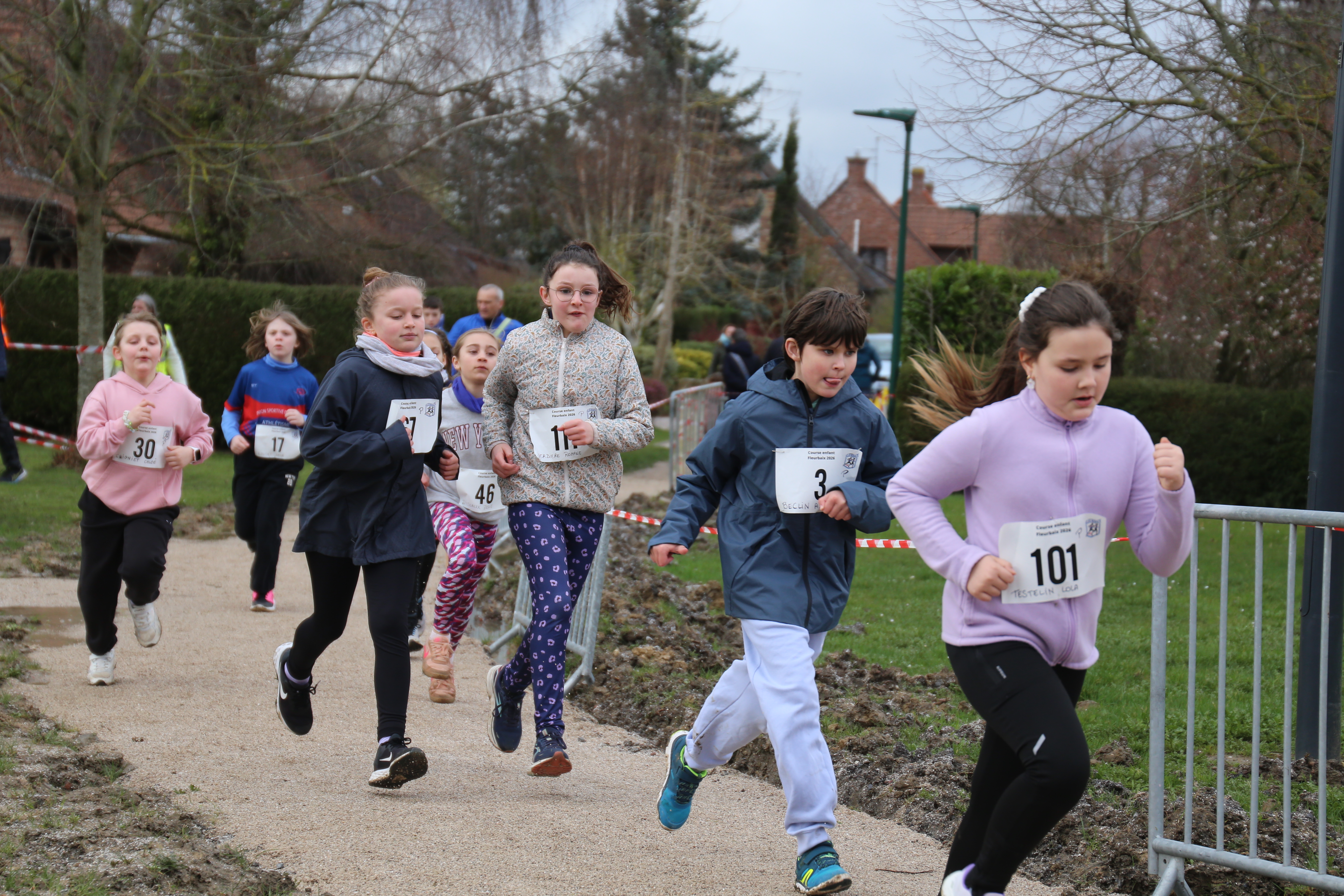 Samedi 6 mars courses enfants gratuites